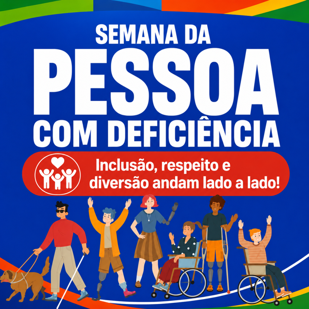 INCLUSÃO TAMBÉM É CELEBRAR, ACOLHER E CRIAR ESPAÇOS PARA TODOS!