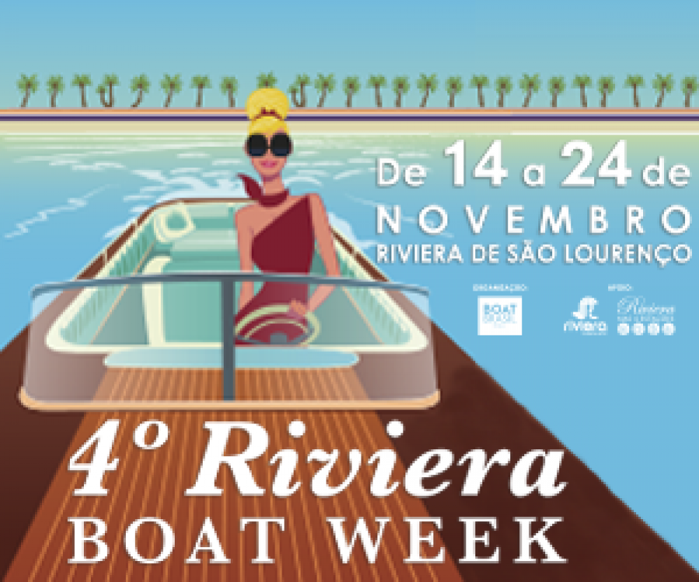 4º Riviera Boat Week está chegando para agitar a Riviera de São Lourenço